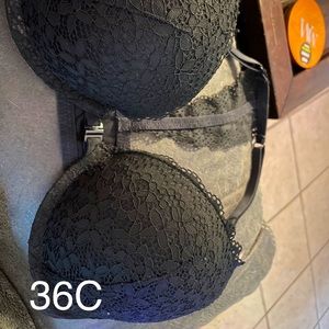 36C bra with super cute backing.